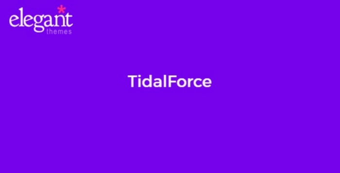 Elegant Themes TidalForce 5.2.13