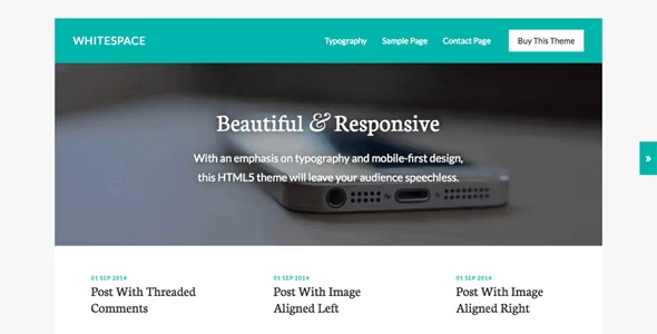 Studiopress WhiteSpace Pro WordPress Theme 1.0.3