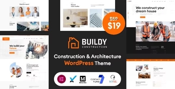 Buildy – Construction & Architecture WordPress Theme 1.4