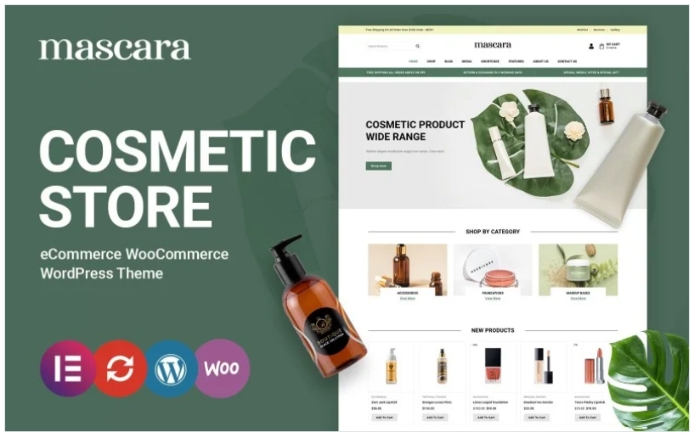 Mascara – Cosmetic and Beauty WooCommerce Theme 1.0