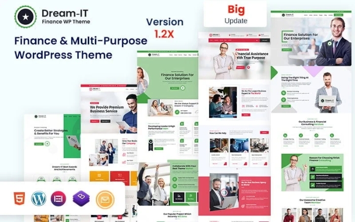 DreamIT – Business Finance & Multi-Purpose WP Theme 1.1.1