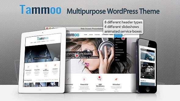 Tammoo – Multipurpose WordPress Theme 1.05