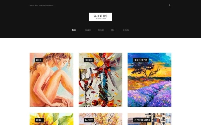 Salvatoro WordPress Theme 1.0.0