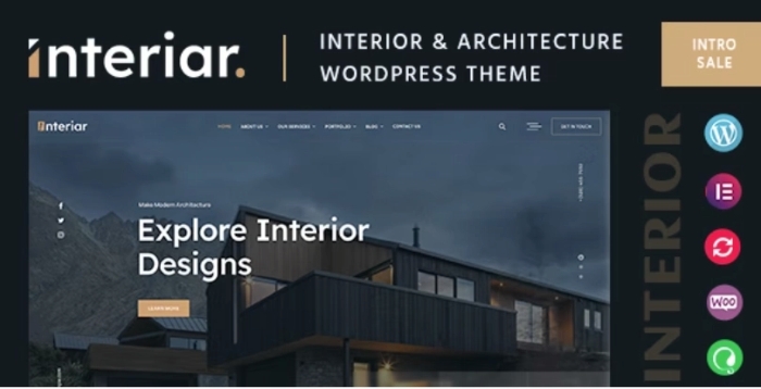 Interiar – Interior Design WordPress Theme 1.0.2
