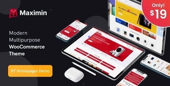 Maximin – Modern Multipurpose WooCommerce Theme 1.3.0