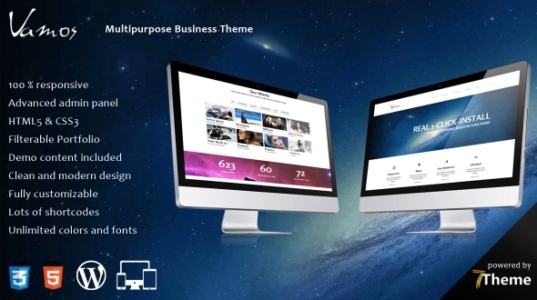 Vamos – Multipurpose WordPress Theme 1.03