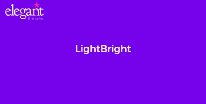 Elegant Themes LightBright 4.7.13