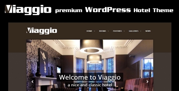 Viaggio – WordPress Hotel Theme 1.01