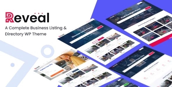 Reveal – Directory & Listing WordPress Theme 1.9