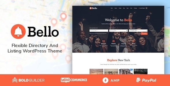 Bello – Directory & Listing WP Theme 1.7.8