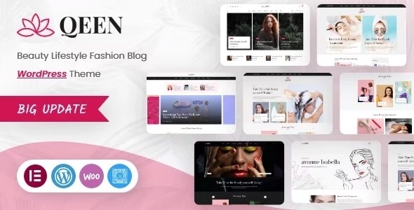 Qeen – Fashion Lifestyle Blog WordPress Theme 1.1
