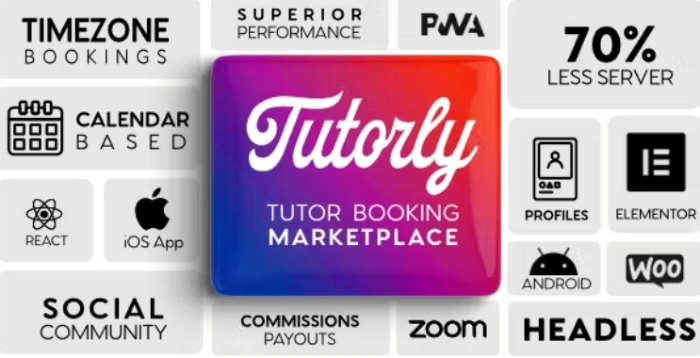 Tutorly – Booking Marketplace WordPress Theme 1.0