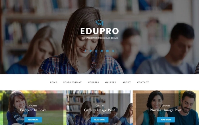 EduPro – Education Blog WordPress Theme 1.1.0