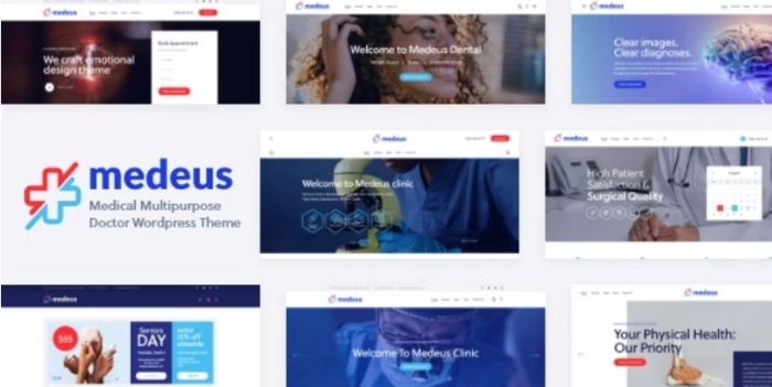 Medeus – Medical Multipurpose Doctor WP Theme 1.0.0