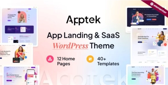 Apptek – App & SaaS WP Theme 1.0.2