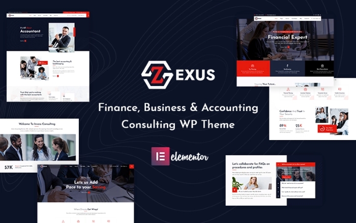 Zexus – Accounting and Consulting Business WP Theme 1.3