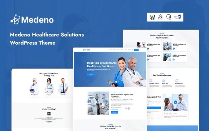 Medeno – Healthcare Solutions WordPress Theme 1.0.0