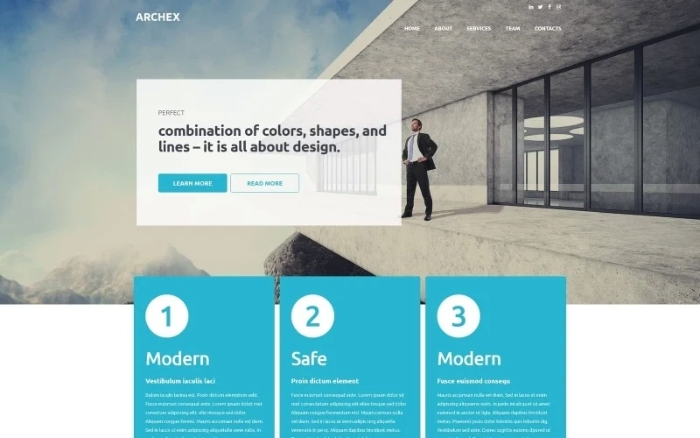 Architectural Finish WordPress Theme 1.1.0