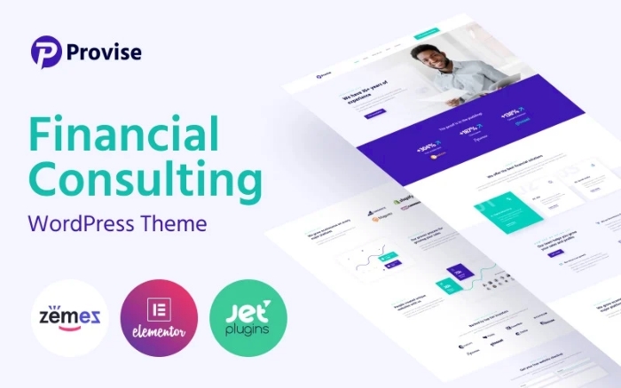 Provise – Special Financial Consulting WordPress Theme 1.0.0