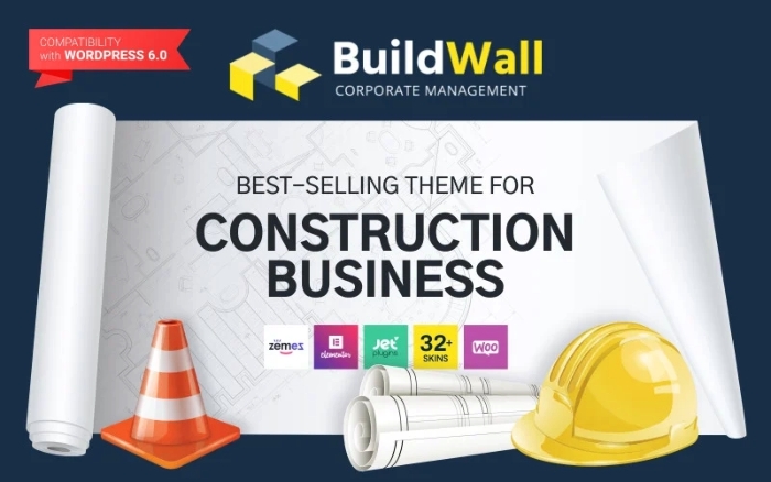 BuildWall – Construction Company Multipurpose WP Theme 1.0.4