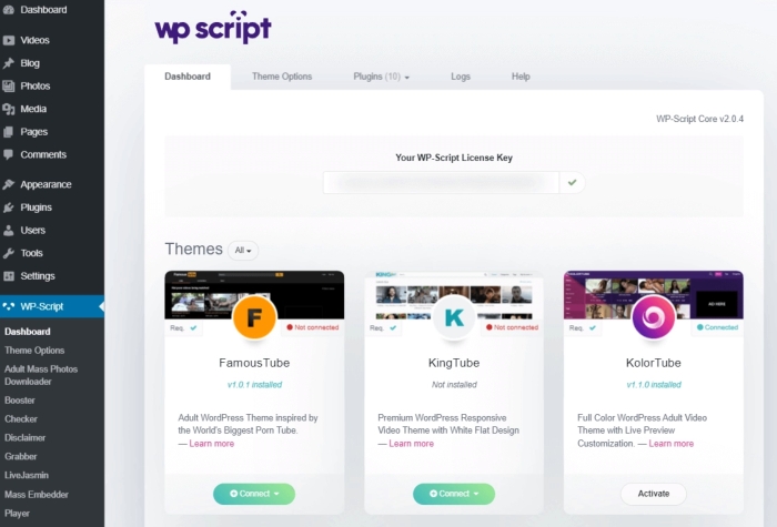 KingTube [WP-Script] 1.3.8