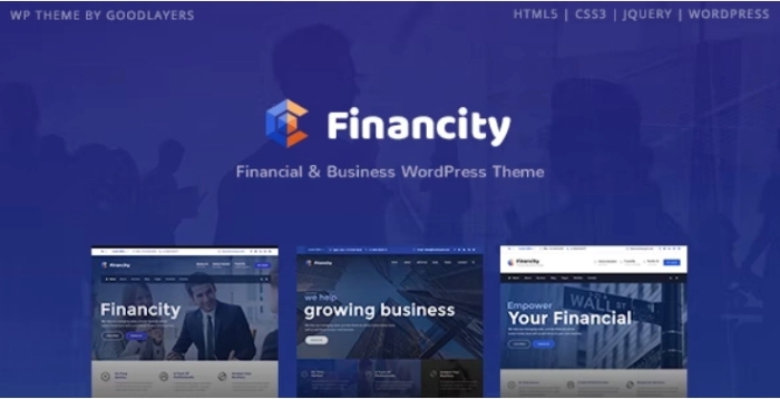 Financity – Business / Financial / Finance WP Theme 1.3.4
