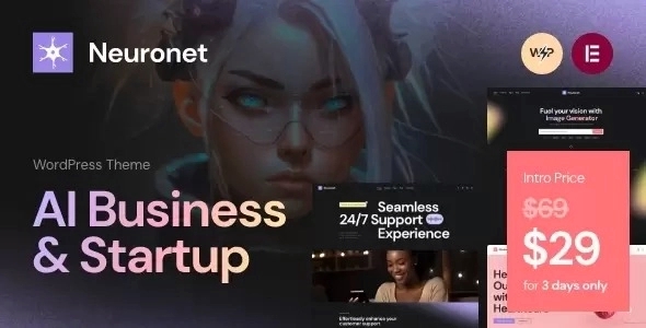 Neuronet – AI Business & Startup WordPress Theme 1.7.0