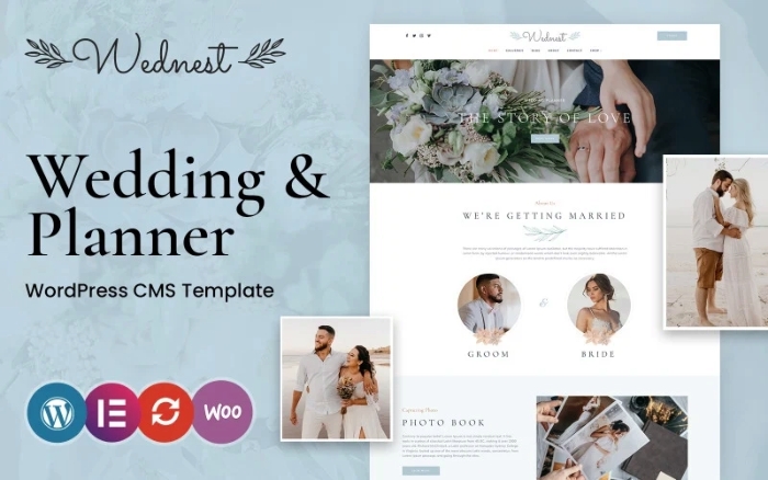Wednest – Wedding & Event WordPress Theme 1.0.0
