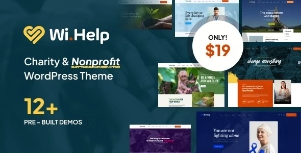 WiHelp – Nonprofit Charity WordPress Theme 1.1.1
