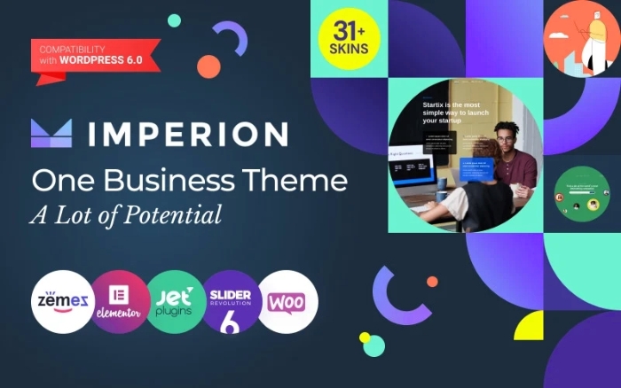 Imperion – Multipurpose Corporate WordPress Theme 1.0.5