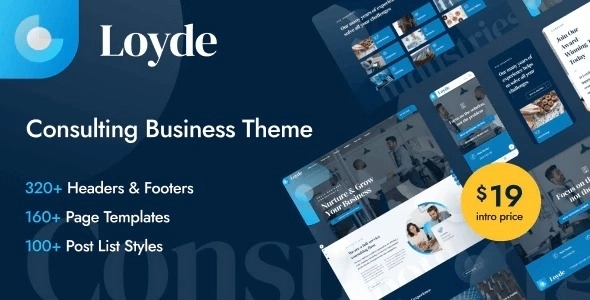 Loyde – Consulting Business WordPress Theme 1.1.2