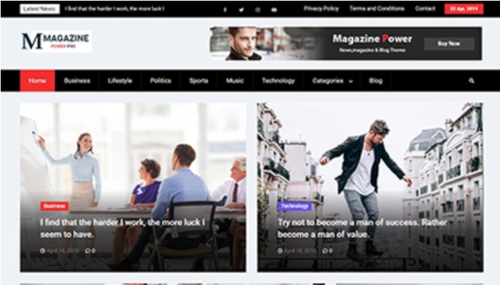 Magazine Power Pro Theme Palace 2.3.1