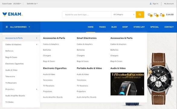 Venam – WordPress WooCommerce Ecommerce Elementor Theme 1.1.7