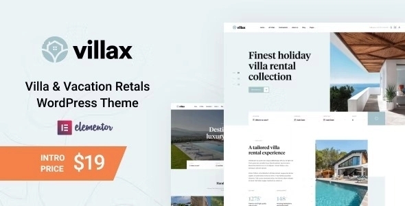 Villax – Villa & Vacation Rentals WordPress Theme 1.1.0