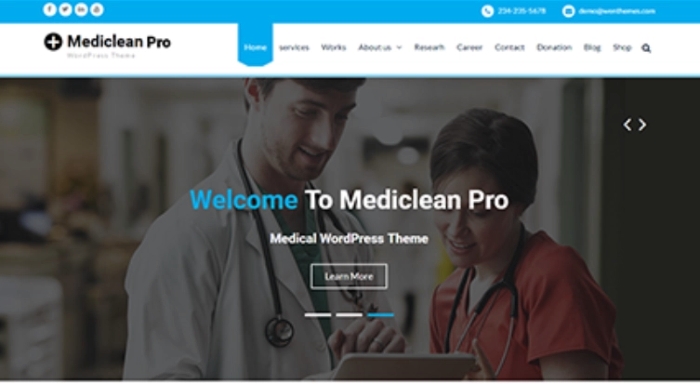 Mediclean Pro Theme Palace Theme Palace 2.7