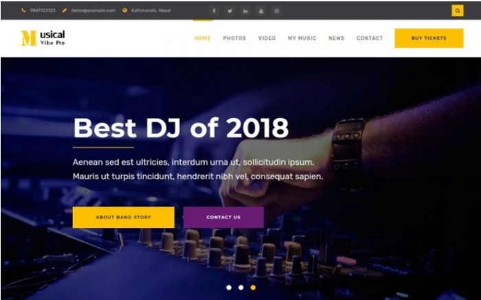 Musical Vibe Pro Theme Palace 2.2.2