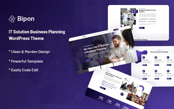 Bipon – IT Solution & Business Planning WP Theme 1.0.0