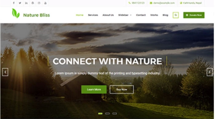 Nature Bliss Pro Theme Palace 2.1.2
