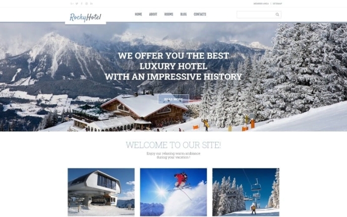 RockyHotel – Hotel Multipurpose Modern WordPress Elementor Theme 1.0.0