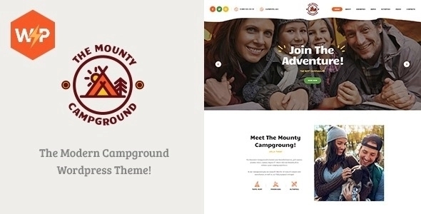 The Mounty – Hiking Campground & Children Camping WP Theme 1.2.9