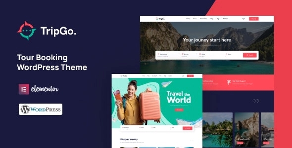Tripgo – Tour Booking WordPress Theme 1.4.5