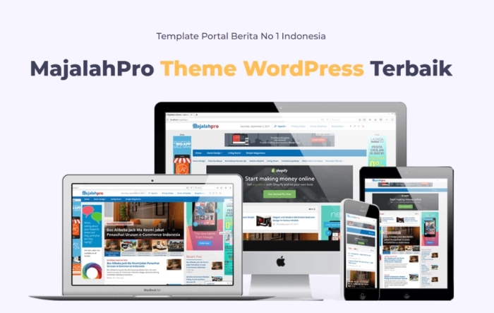Majalahpro News Portal WordPress Theme 1.1.9
