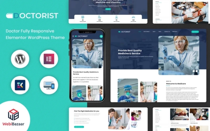 Doctorist – Multipurpose Doctor Medical WP Theme 1.0