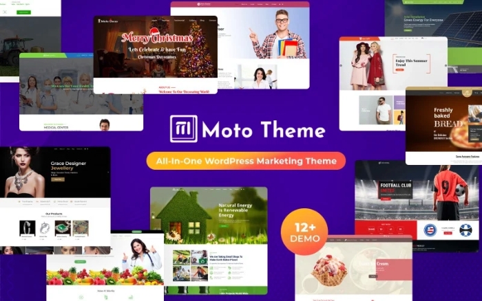 Moto Theme – Multipurpose Business WP Theme 1.1