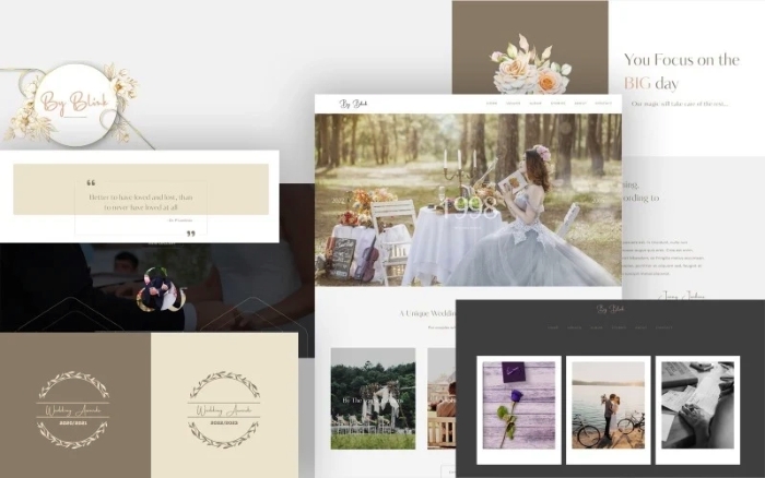 By Blink Wedding WordPress Theme 1.1.0