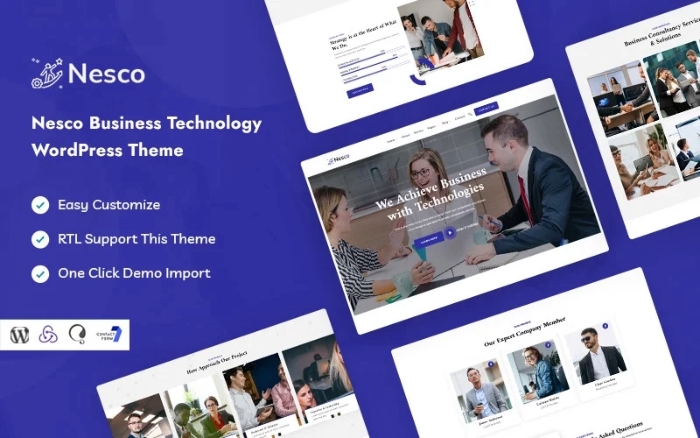 Nesco – Business & Technology WordPress Theme 1.0.0