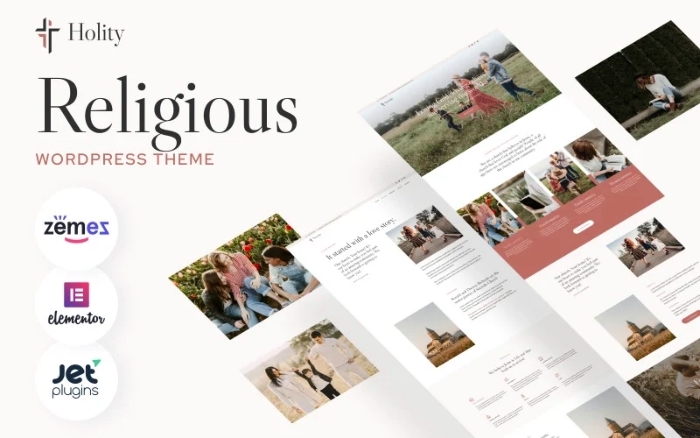 Holity – Church & Religious WordPress Theme 1.0.1
