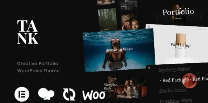 Tank – Creative Portfolio Elementor WordPress Theme 1.9