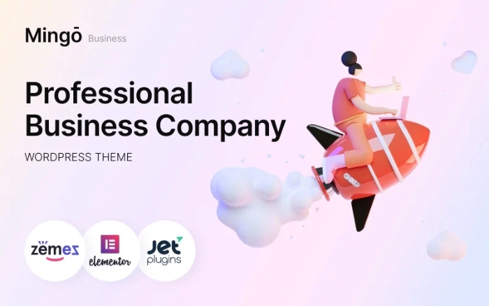 Mingo – Professional Business Company WordPress Theme 1.0.1