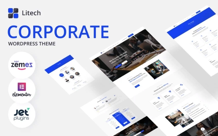 Litech – Bootstrap Corporate WordPress Theme 1.0.1